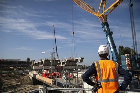 Découvrez en images la démolition de la bretelle de l’A186 au-dessus de l’A3