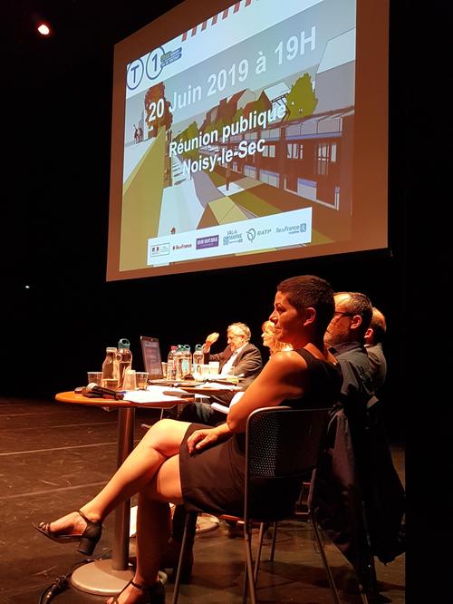 Réunion publique du 20 juin 2019 à Noisy-le-Sec © Département de la Seine-Saint-Denis
