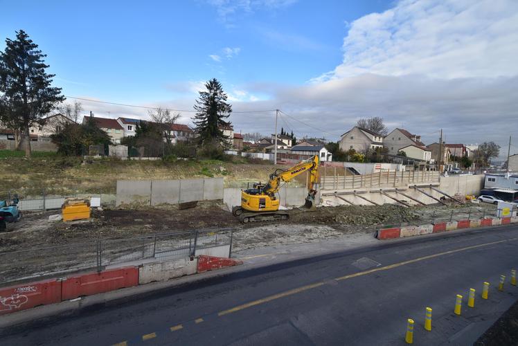 Décembre 2025 - Rue Anatole France à Noisy-le-Sec ©Département de la Seine-Saint-Denis