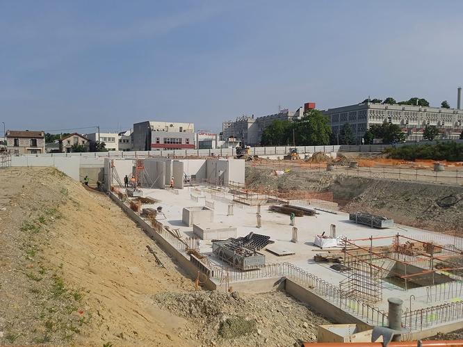Démarrage des travaux de construction du site de maintenance et de remisage (SMR) ©Département de la Seine-Saint-Denis