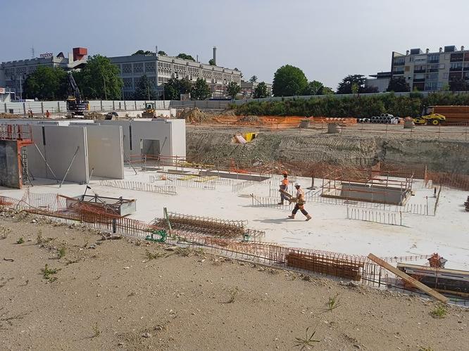 Démarrage des travaux de construction du site de maintenance et de remisage (SMR) ©Département de la Seine-Saint-Denis