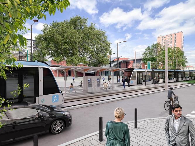 Médiathèque rue Jean Jaurès - Noisy-le-Sec © Département de la Seine-Saint-Denis