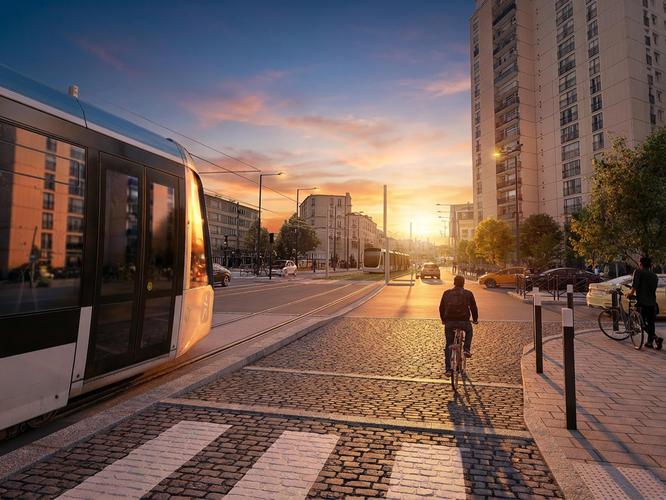 Rue Paul Vaillant Couturier/Rue Anatole France - Noisy-le-Sec © Département de la Seine-Saint-Denis