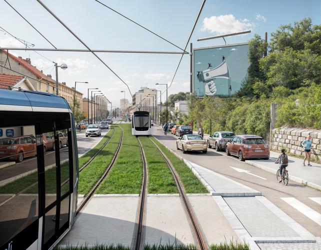 Rue Anatole France - Noisy-le-Sec © Département de la Seine-Saint-Denis