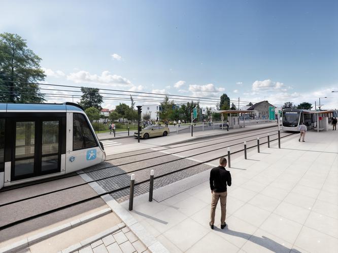 Collège Gustave Courbet - Rue Henri Barbusse - Romainville © Département de la Seine-Saint-Denis