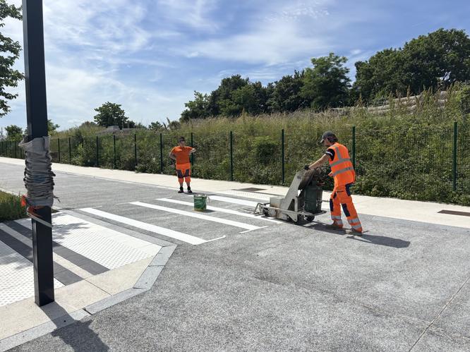 Travaux du T1 à Montreuil ©Département de la Seine-Saint-Denis