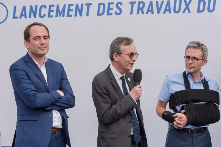 Evènement de lancement du travaux © Département de la Seine-Saint-Denis