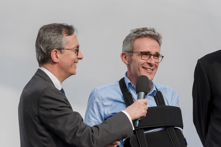 Evènement de lancement du travaux © Département de la Seine-Saint-Denis