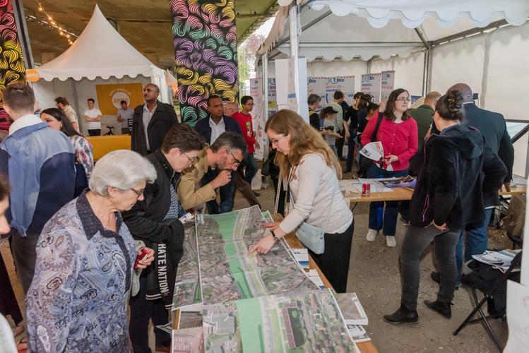 Evènement de lancement du travaux © Département de la Seine-Saint-Denis