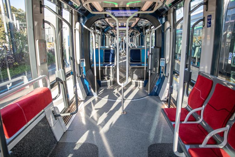 Les nouvelles rames du T1 © Département de la Seine-Saint-Denis